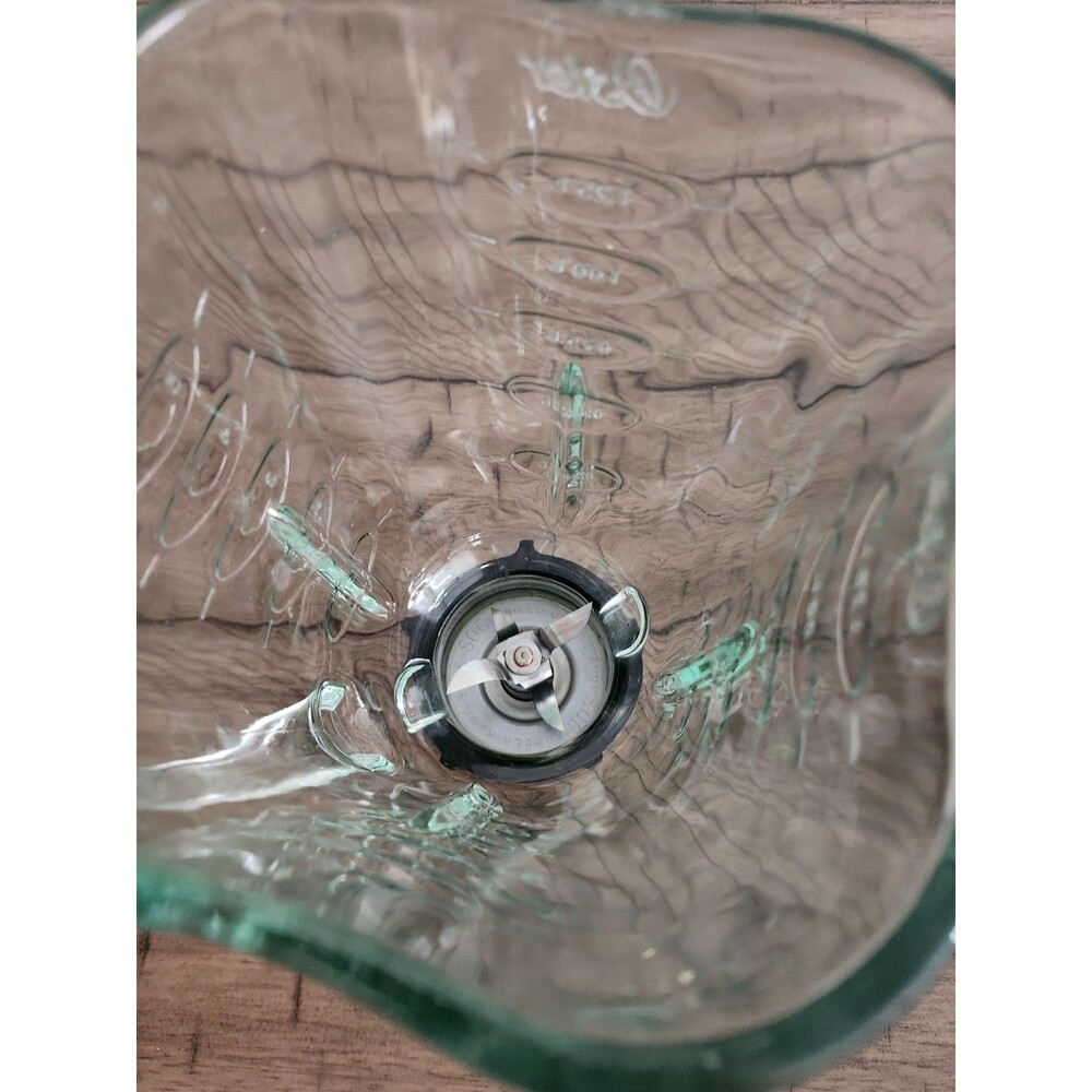 Osterizer 10 Speed Blender White Glass Jar Model 6630 Tested Works Great - Picture 11 of 12